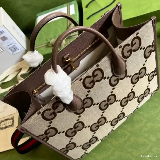 First bag ru Tote jumbo GG bag GUCCI with 0501